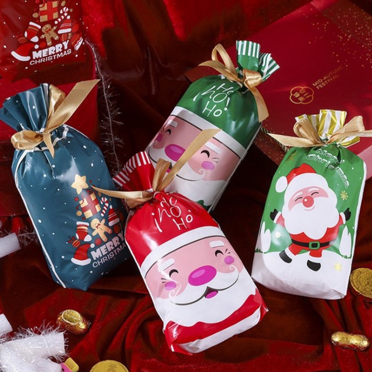 

Journey Beyond Souvenirs Within Discover Yours 1pcs Plastik Bingkisan Permen Natal Christmas Candy Cookie Goodie Bag Kue Makanan Snack Hampers