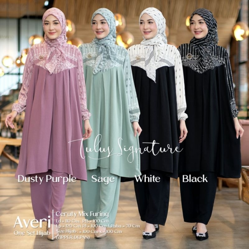 setelan wanita averi by Tulus signature