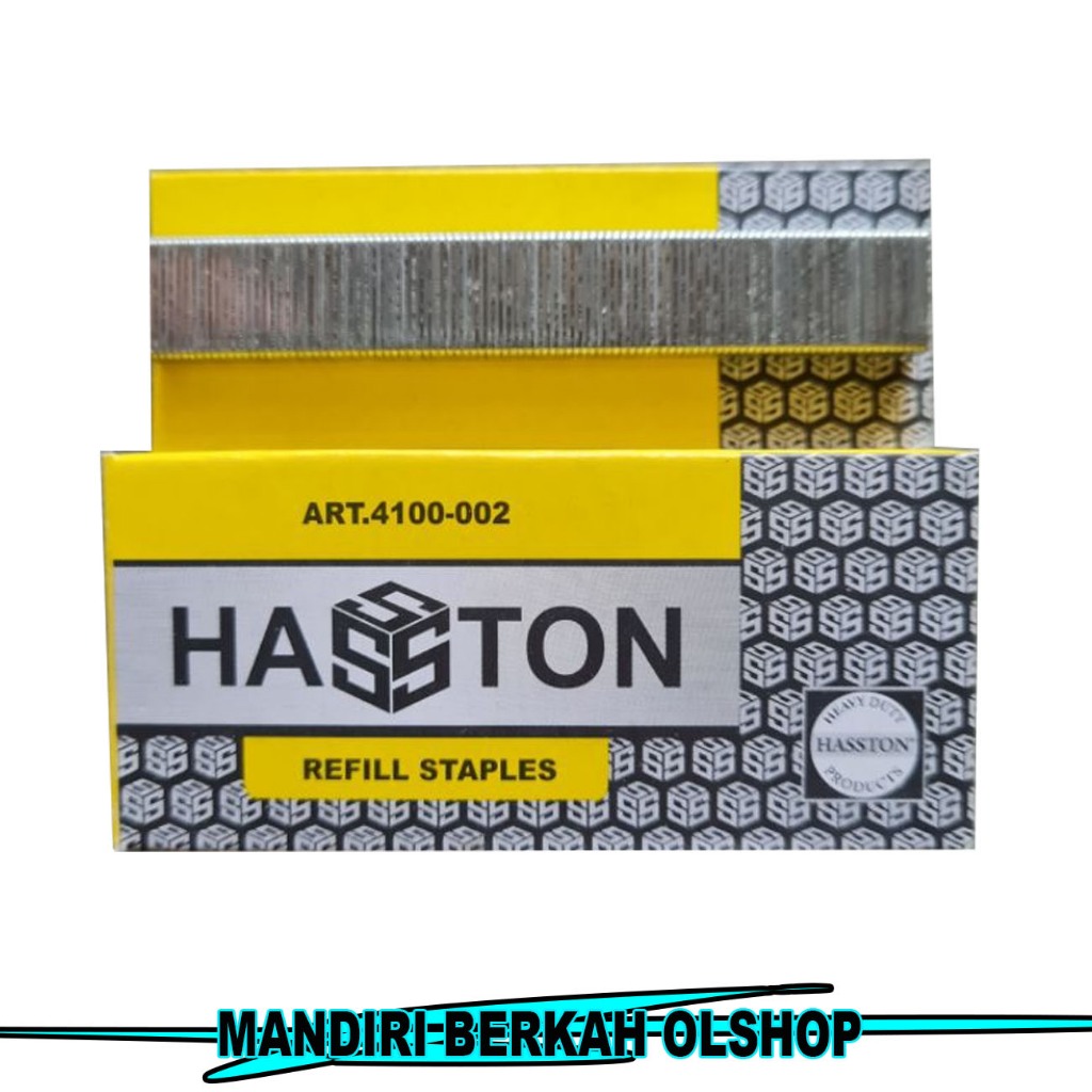 

Hasston Isi Staples 6 x 11mm / Staple Gun Refill 1000 pcs