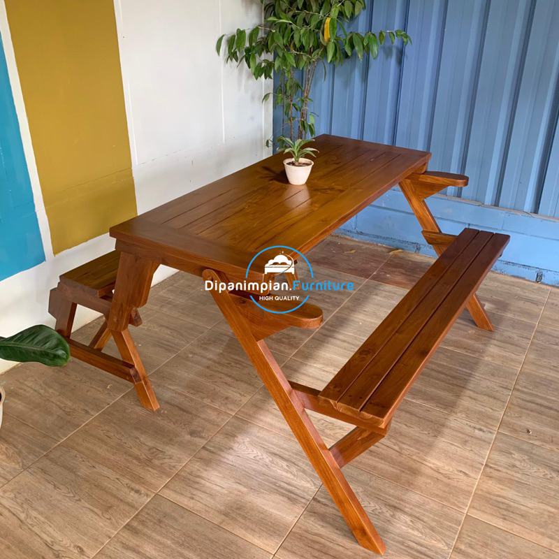 Kursi Magic - Kursi + Meja Lipat  - Kursi Lipat