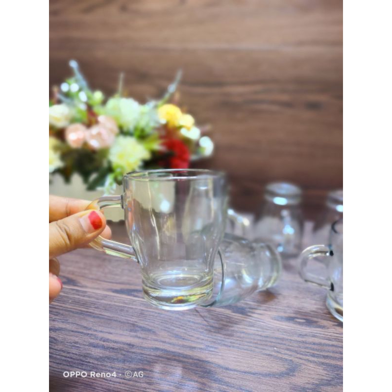 gelas unik gelas cafe gelas restoran gelas gagang