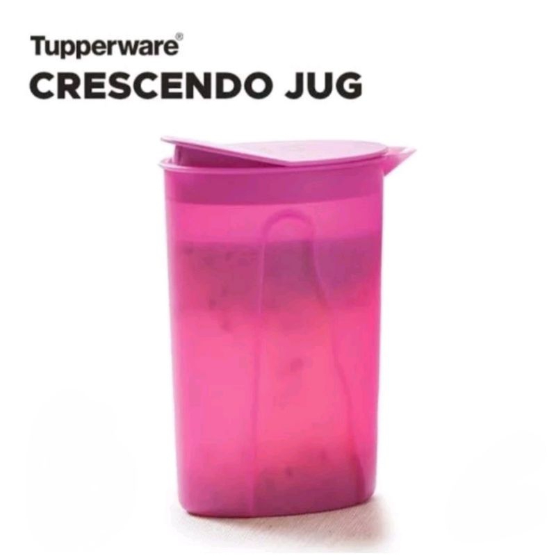 crescendo jug tupperware 1 liter teko tupperware
