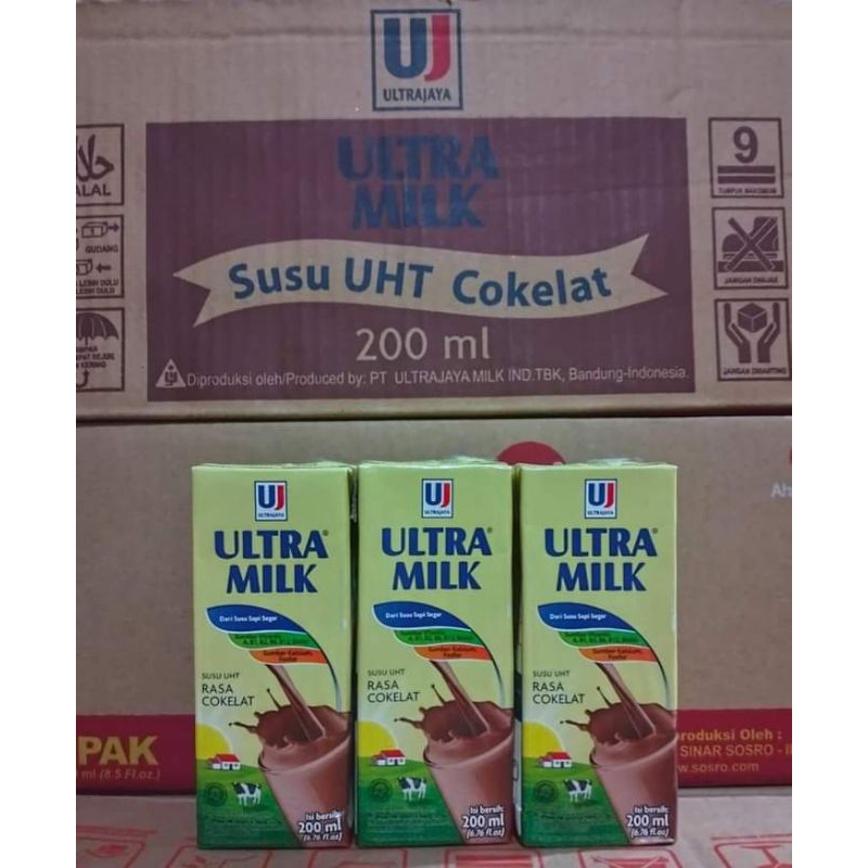 

SUSU COKLAT UHT ULTRAMILK 200ML