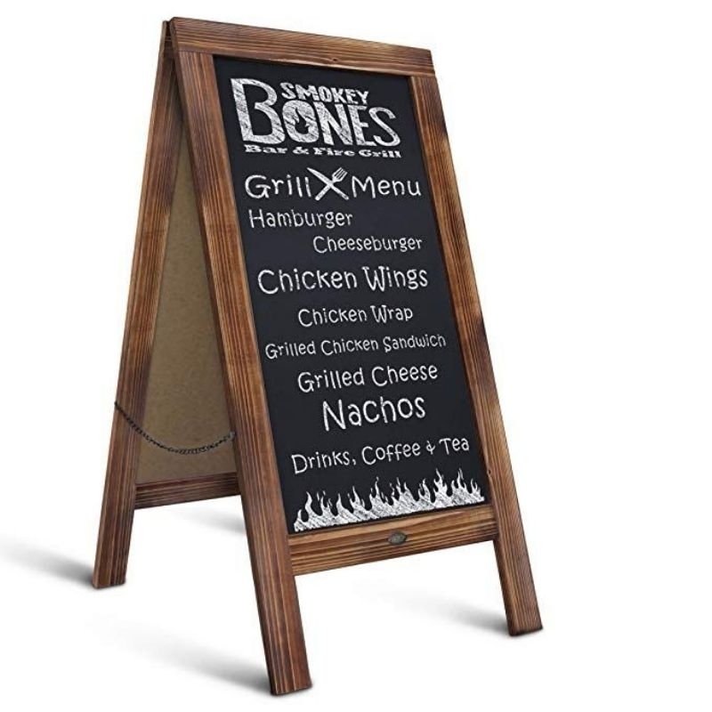 

PAPAN TULIS 2 ARAH 60x100 PAPAN BOARD PAPAN KAYU PAPAN MENU