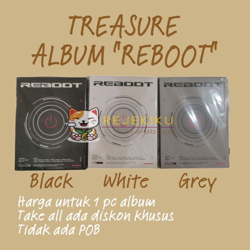 TREASURE PHOTOBOOK ALBUM "REBOOT"