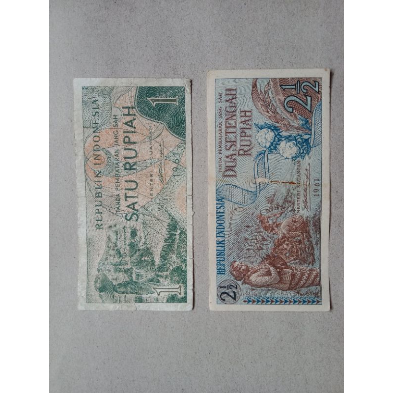 Uang Kertas Seri Sandang Pangan 1961