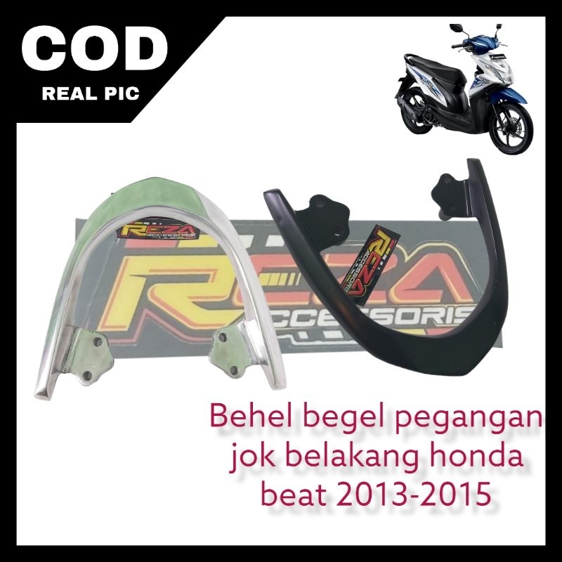 BEHEL BEGEL PLANGER PEGANGAN HANDLE JOK BELAKANG HONDA BEAT FI-F1 2012-2015 Behel beat fi esp begel 