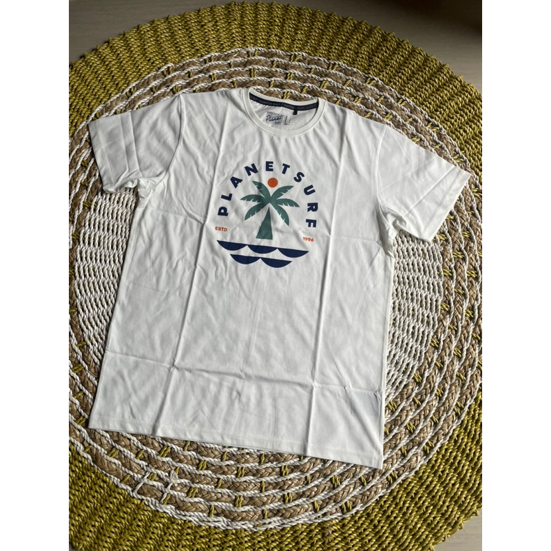 PLANET SURF HAWAI kaos pria original