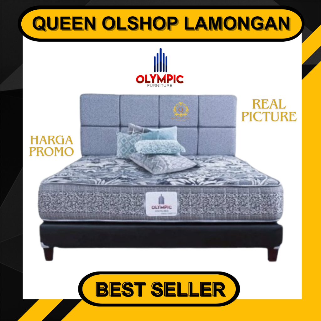 [PROMO] Kasur Springbed Bed Olympic Archer Biru 160 dan 180x200