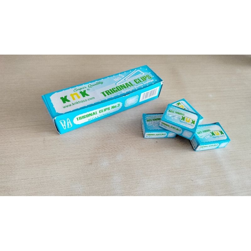 

Grosir KNK Paper Clip No. 3 Isi 10 Sheet