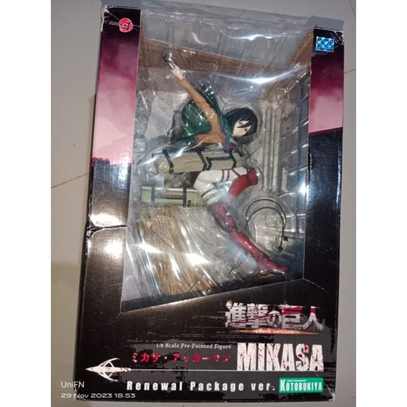 ARTFX J Scale Figure 1/8 Mikasa Ackerman Attack on Titan Shingeki no Kyojin Original