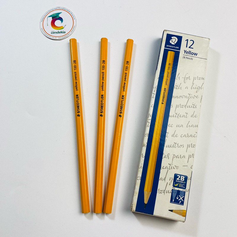 

Pensil 2B STAEDTLER Yellow untuk Ujian Exam Grade