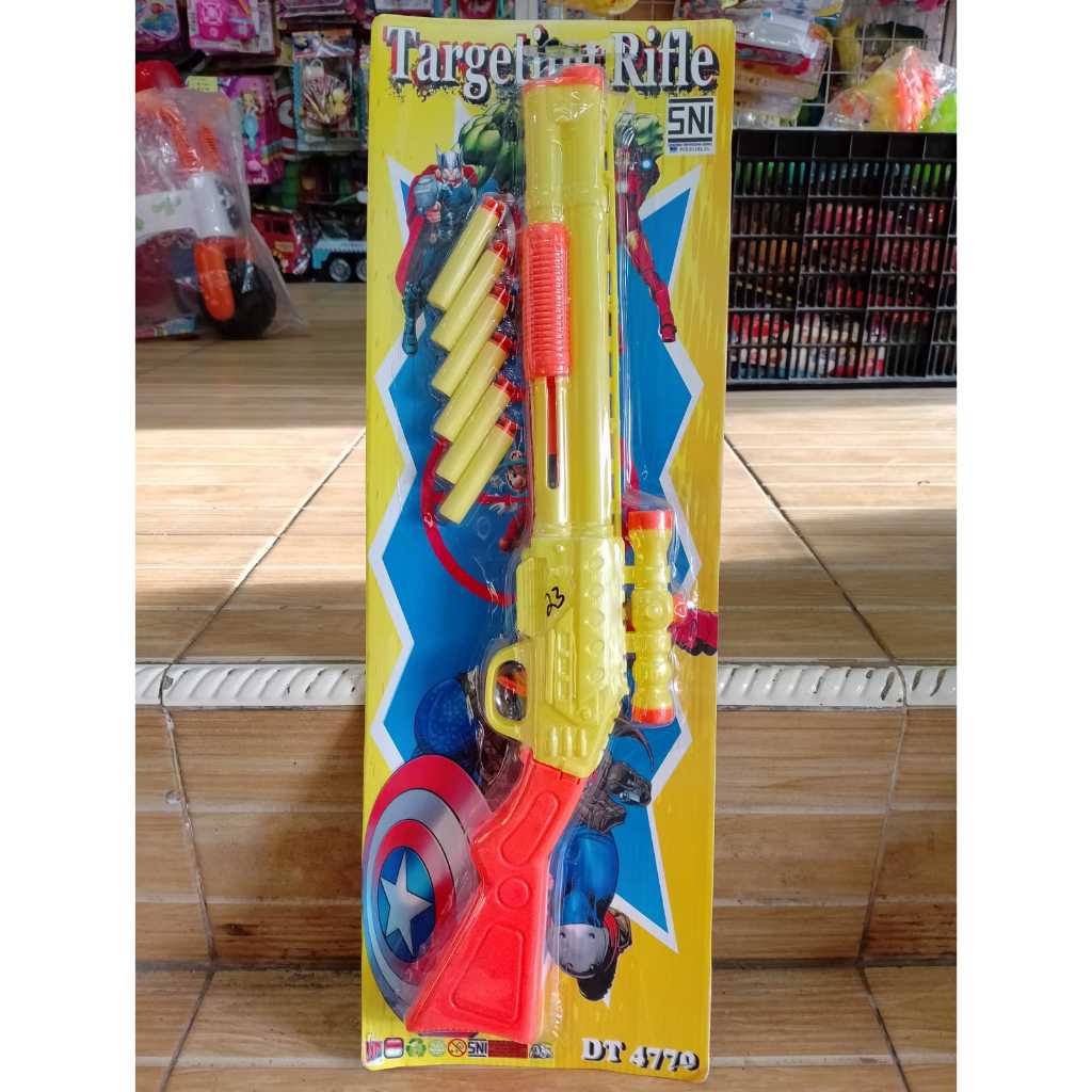 mainan anak pistolan spons dt4770