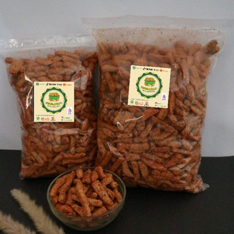 

Basreng Pedas Bumbu Giling (1 Kilo Gram) / Cemilaku.id