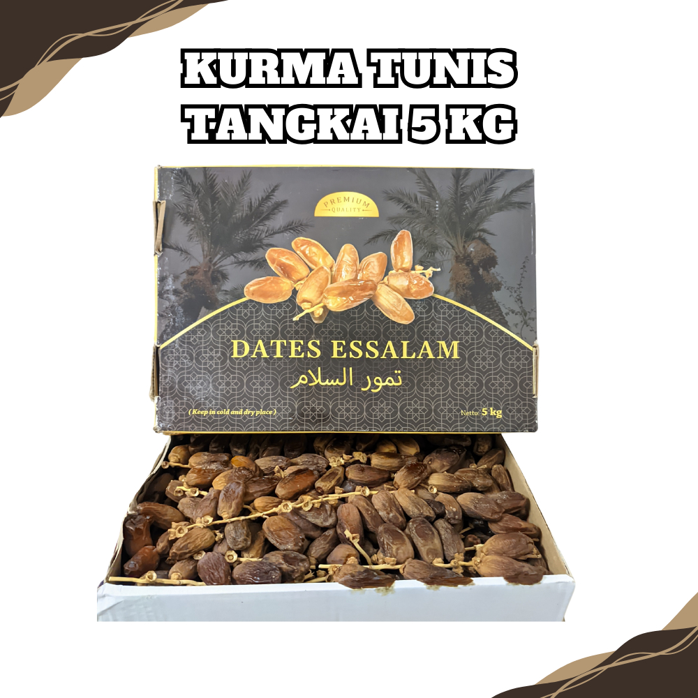 

Kurma Tunis Tangkai 5 Kg Korma Tunisia Tangkai Kurma Tunisse 5kg