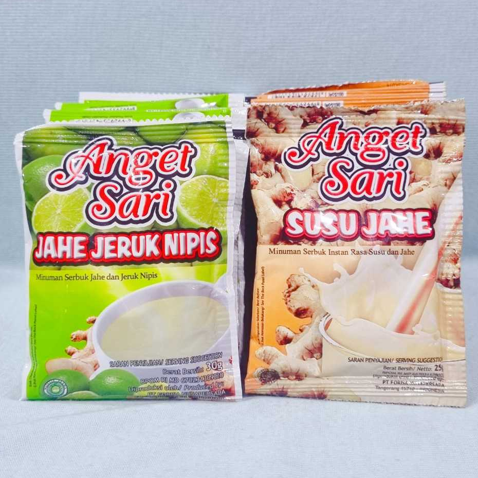 

Anget Sari Susu Jahe / Jahe Jeruk Nipis / Wedang Jahe (1 Pcs)