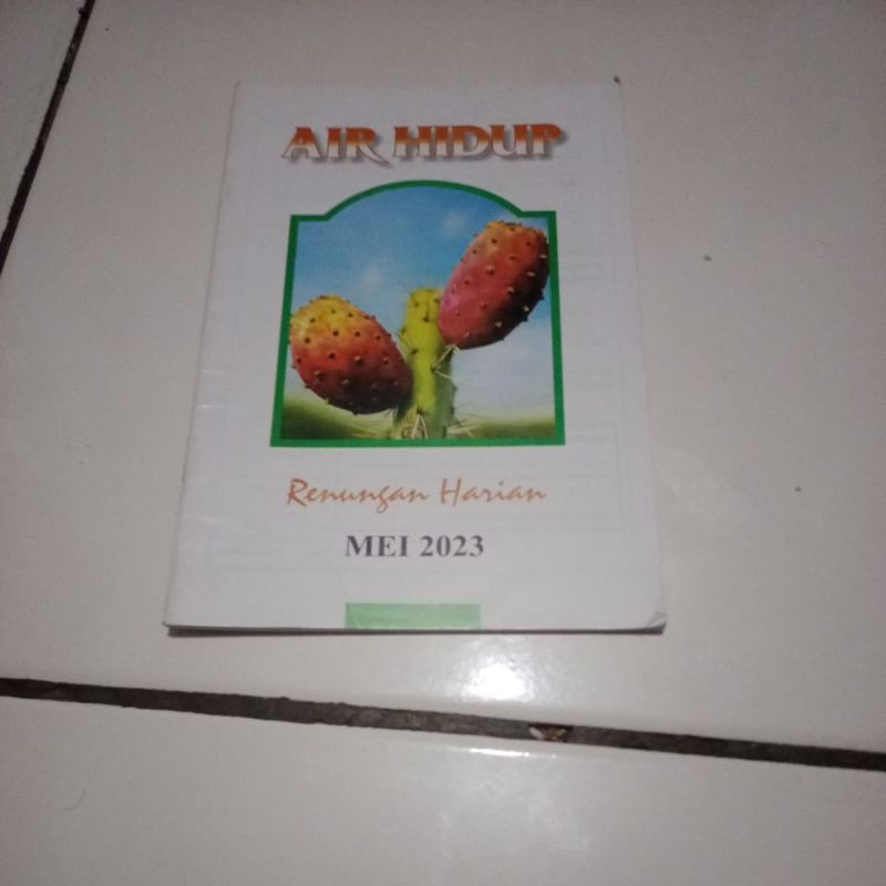 RENUNGAN AIR HIDUP MEI 2023