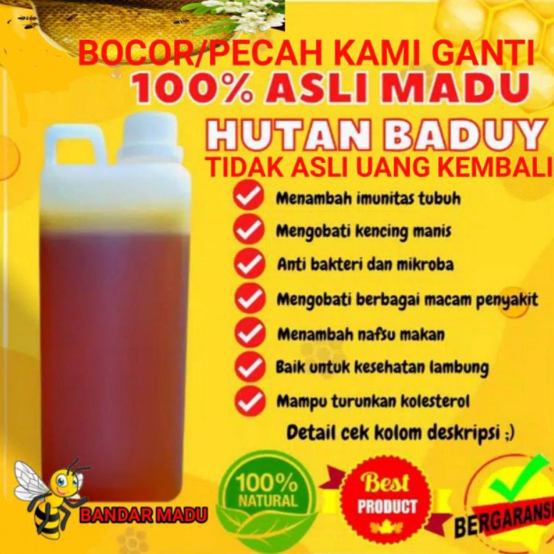 

Beli Dong MADU BADUY RAW HONEY 1 MADU ASLI DAN MURNI 1 KGFREE SAFETY PACKING