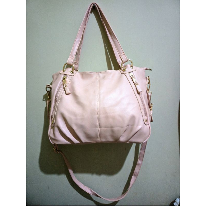 tas wanita kulit asli GNB korea