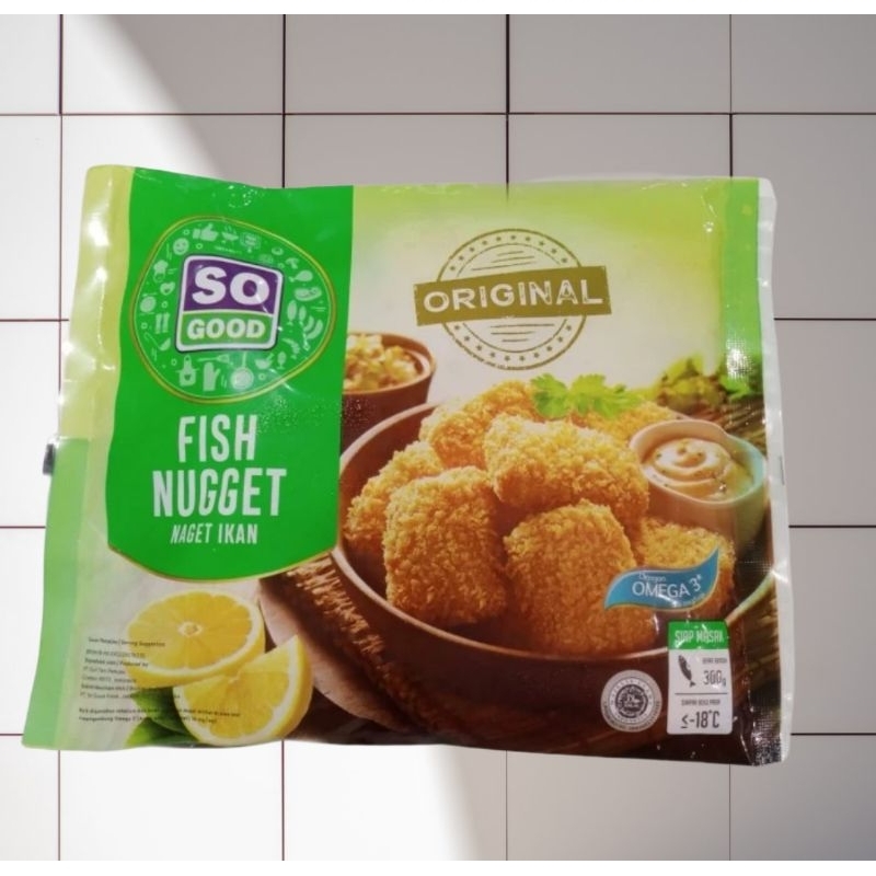 

RN_Frozen - SO GOOD Fish Nugget Original isi kemasan 300 gram