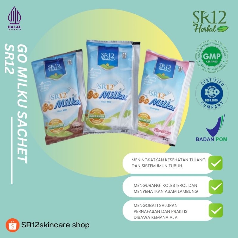 

SR12 SUSU KAMBING GOMILKU SACHET / SUSU KAMBING ECERAN LEBIH HEMAT / SUSU SASET SEKALI SEDUH