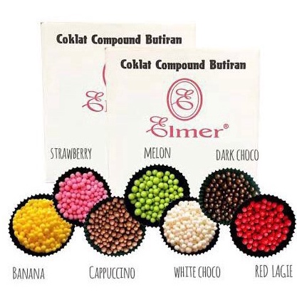 

Sikat Sekarang Crispy Ball Elmer Kemasan 25gr DARK WHITE STRAWBERRY HIJAU BANANA UNGU CAPPUCINO