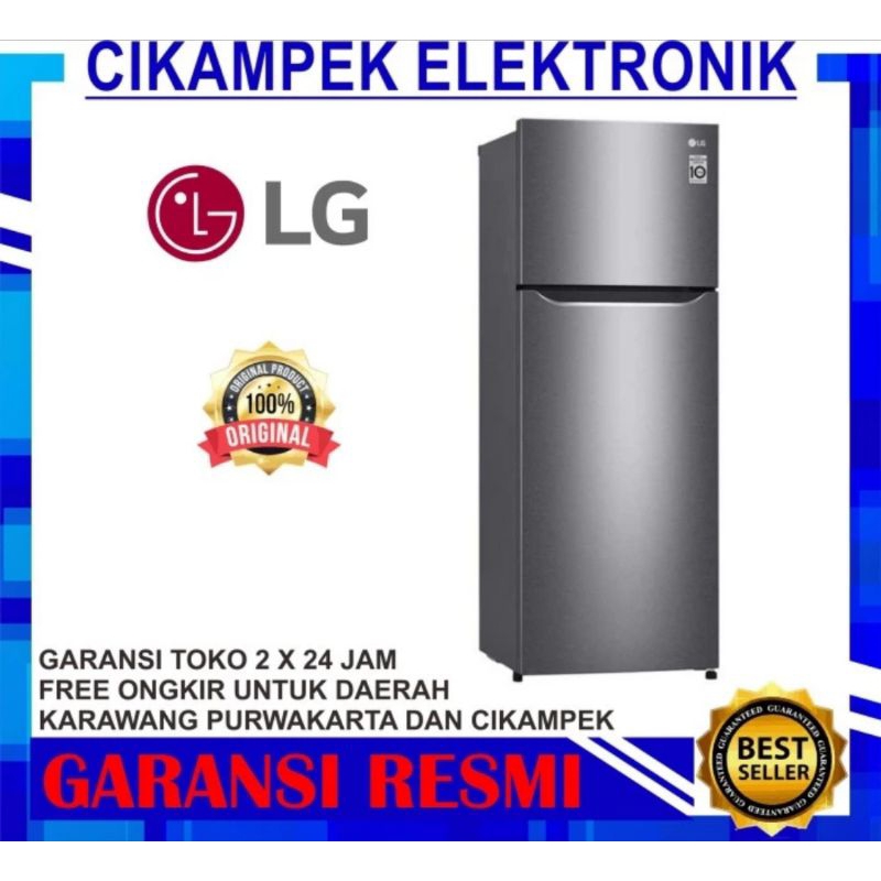 KULKAS LG 222 SQIB 2 PINTU GNB222SQIB INVERTER