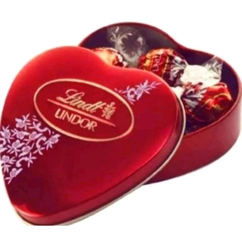 

Lindor Cokelat Swiss Heart 96 gr - Coklat hati Enak