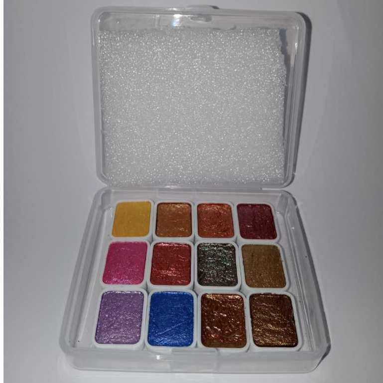 

CERITA RESIN - Aksesoris Resin Art Holo Sparkling Metallic Powder for Waterbased Colour