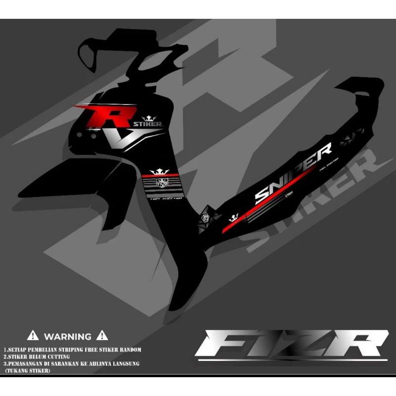 Striping F1zr Variasi Stiker Motor Yamaha F1zr Lis Cover Body Motor