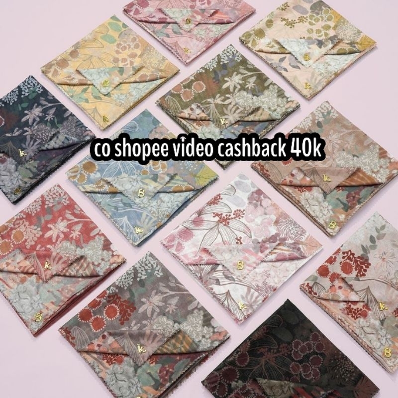 Kimmonia series buttonscarves x kamiidea