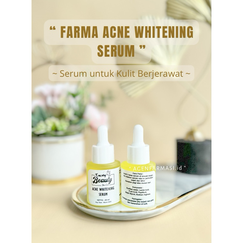 [COD] 20ML Serum acne Whitening Jerawat AMPUH