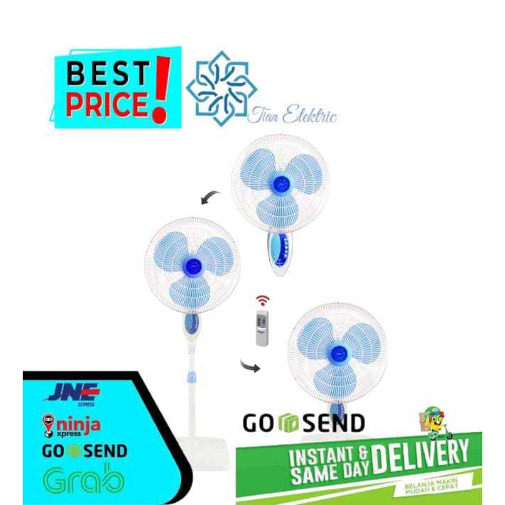 MIYAKO TJR-101 GB Kipas Angin 3IN1 (Remote)