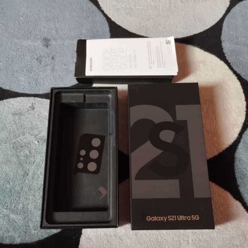 Dus Box Samsung S21 Ultra Bekas Bawaan / Copotan hp