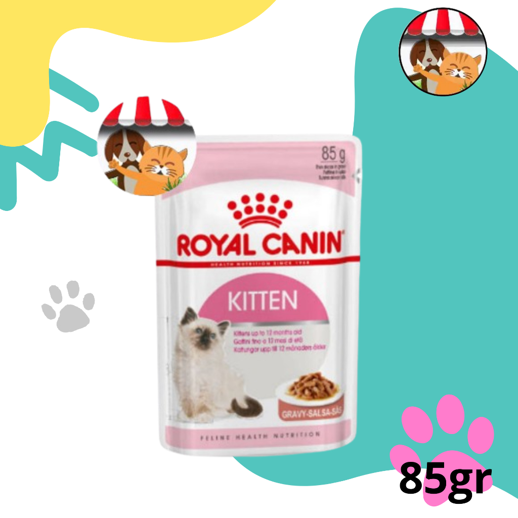 Royal Canin Kitten Pouch 85gr - Makanan Basah