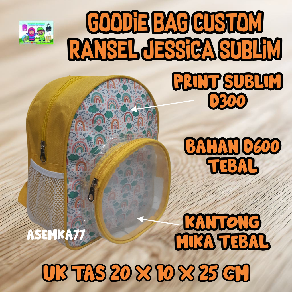 

❤️asemka77❤️GOODIE BAG ULTAH RANSEL JESSICA SUBLIM