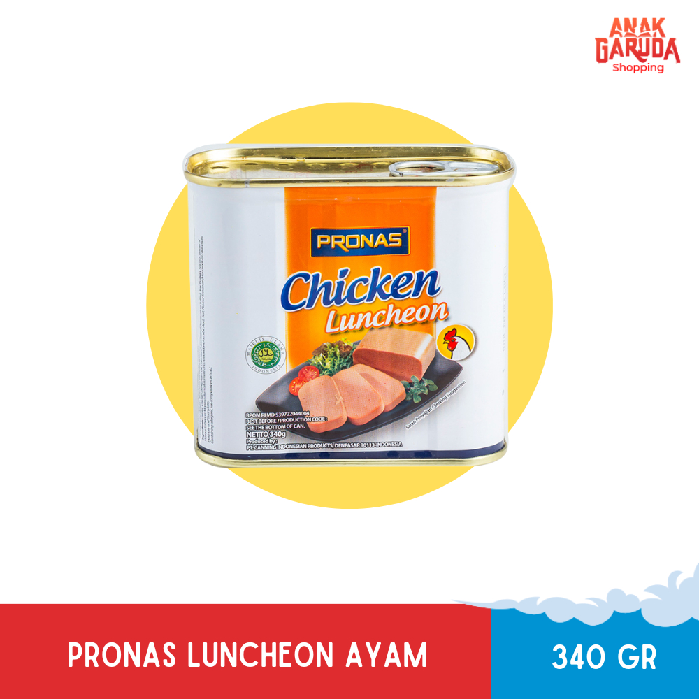 

Pronas Luncheon Ayam Daging Ayam Blok Serbaguna 340g