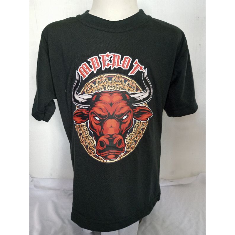 KAOS BANTENGAN KAOS MBEROT ANAK ANAK