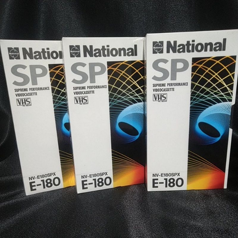 Kaset VHS Kosong Record E 180 Nasional Harga Satuan