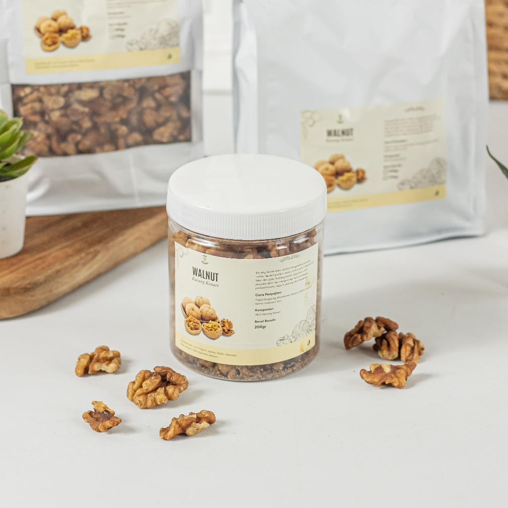

Tani Organic Walnut Roasted - Kacang Walnut Panggang Tani Organic