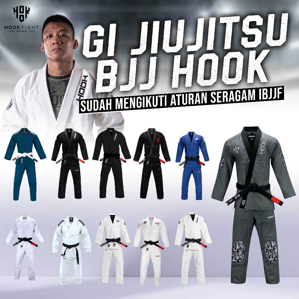 Gi Jiujitsu Hook Gi Jiujitsu Baju Jujitsu
