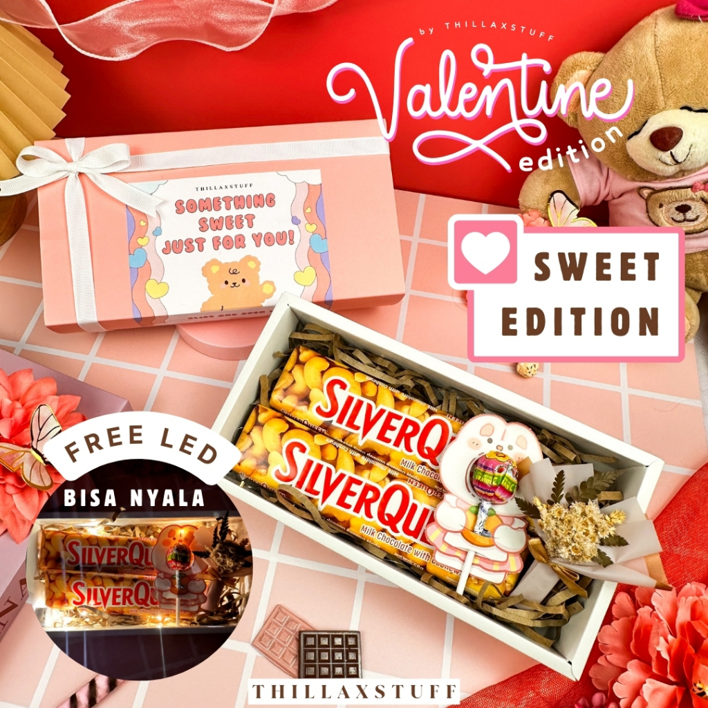 

[SWEET] HAMPERS VALENTINE 2024 | COKELAT BUNGA KADO GIFT BOX PARSEL BINGKISAN HADIAH SOUVENIR HAMPER BIRTHDAY GRADUATION WISUDA ULANG TAHUN