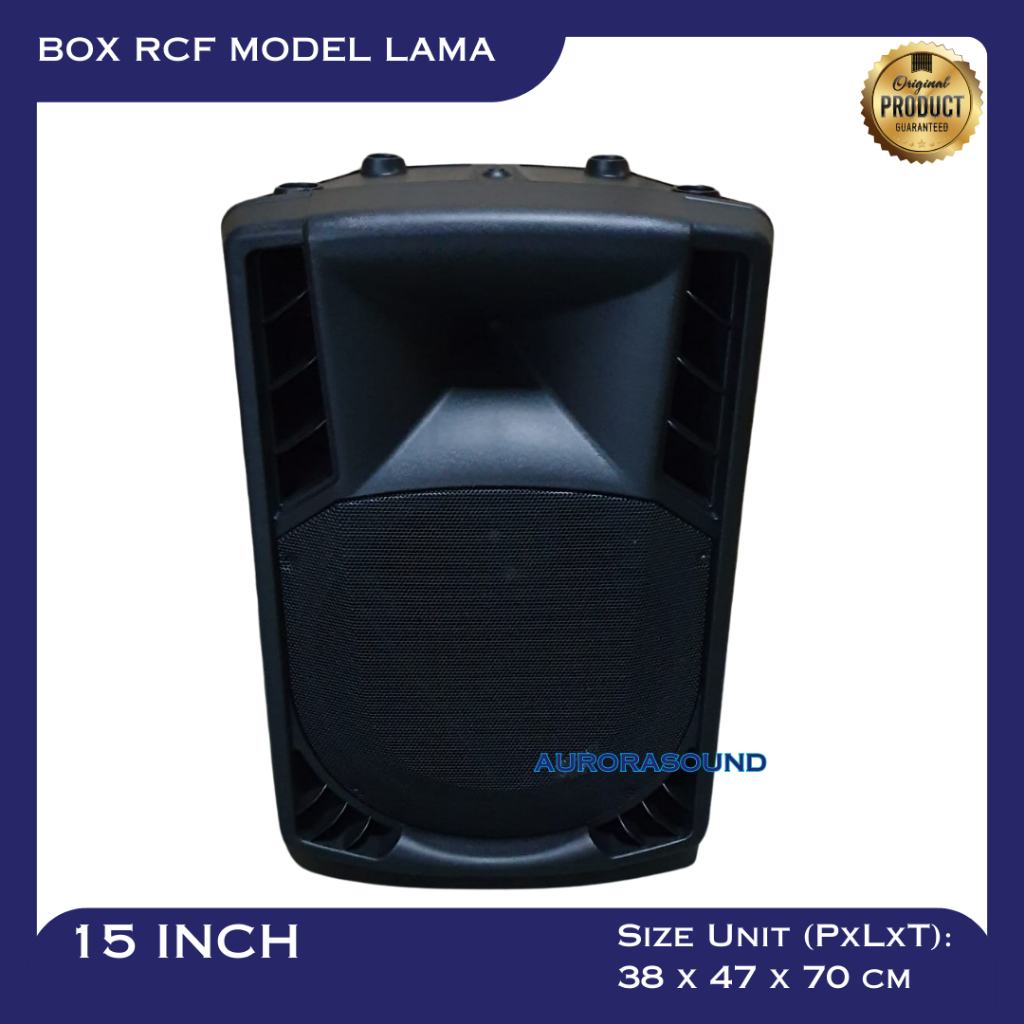 BOX SPEAKER MODEL RCF LAMA 15 INCH 15IN 15" BOK KOSONG FIBER PLASTIK ORI