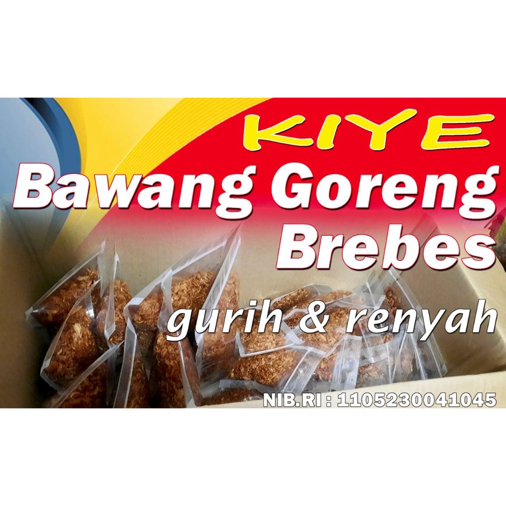 bawang goreng premium 500 gram murni bawang