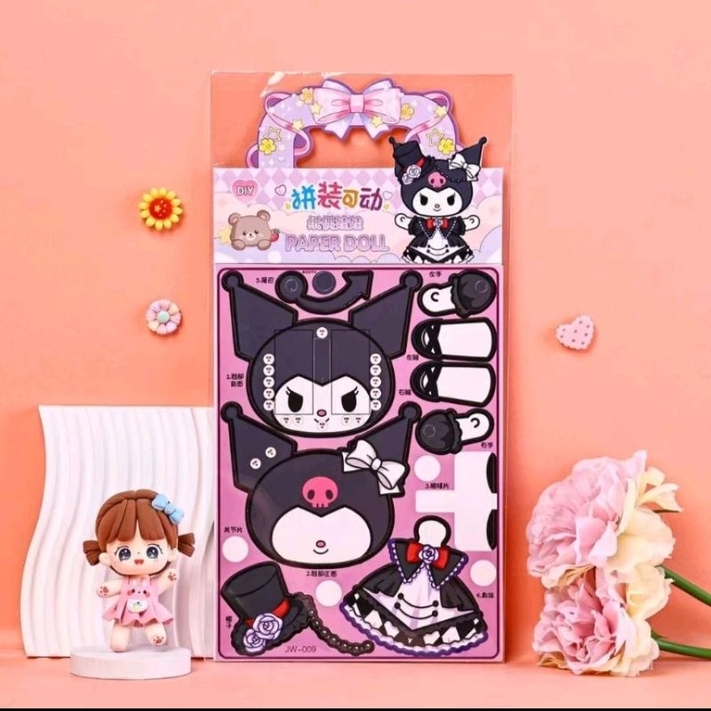 

sticker DIY dressing up sanrio/ sticker