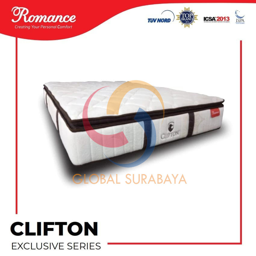 ROMANCE SPRINGBED CLIFTON - GARANSI RESMI