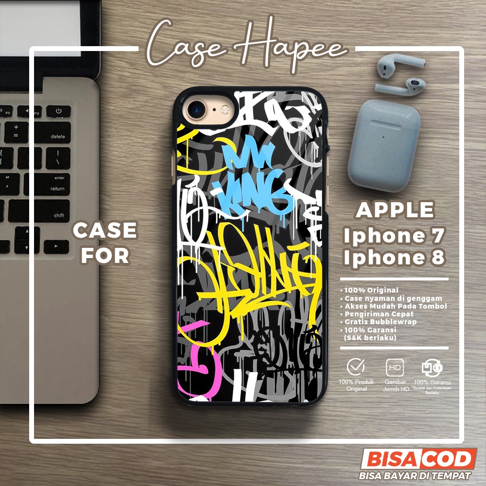 Case Iphone 7 8 Casing Iphone 7 8 [GRFY] Casehapee Case Glossy Case Aesthetic Custom Case Premium So