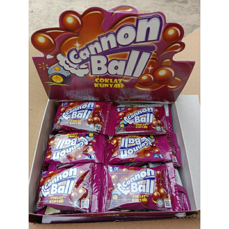 

Coklat Cannon Ball 1 Box