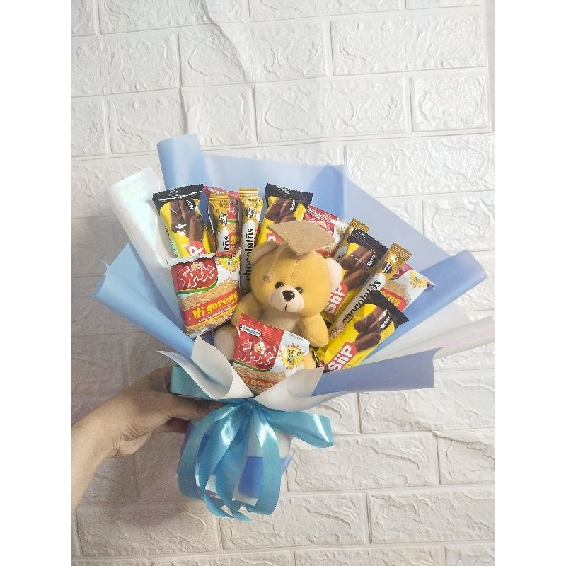 

SNACK BOUQUET BUKET WISUDA BUKET BANJARBARU BUKET TEDDY BEAR