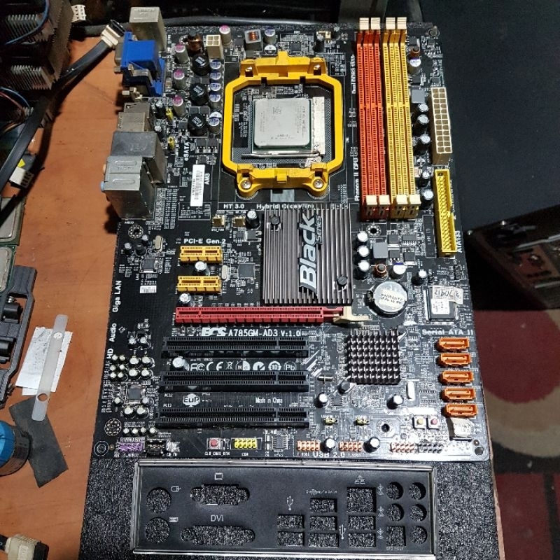 Motherboard AMD AM3 ECS A785GM Black Series